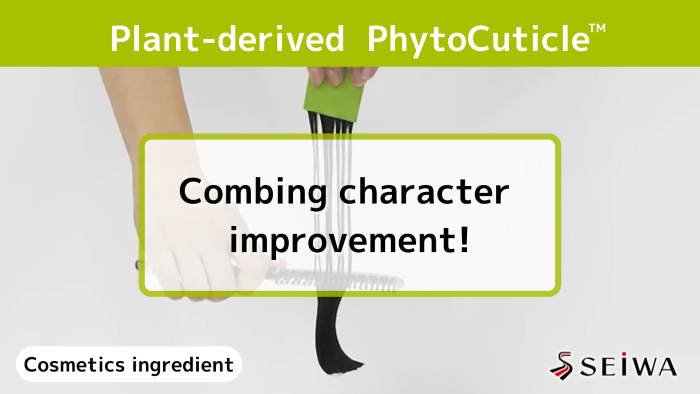 PhytoCuticle improves combing character during washing hair